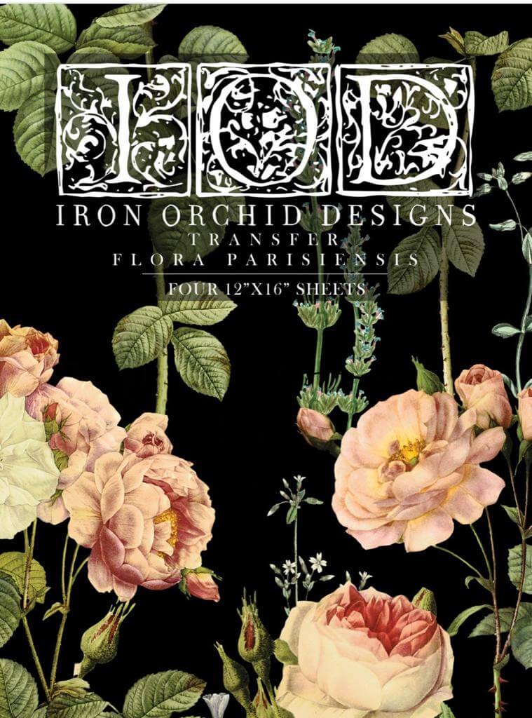 IOD Fronds Botanical Decor Transfer Iron Orchid Designs