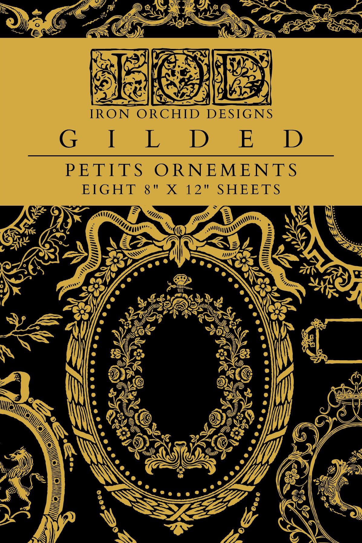 Iron Orchid Designs - Petits Ornements - Furniture Gilded Transfer Pad ***More stock on the way***