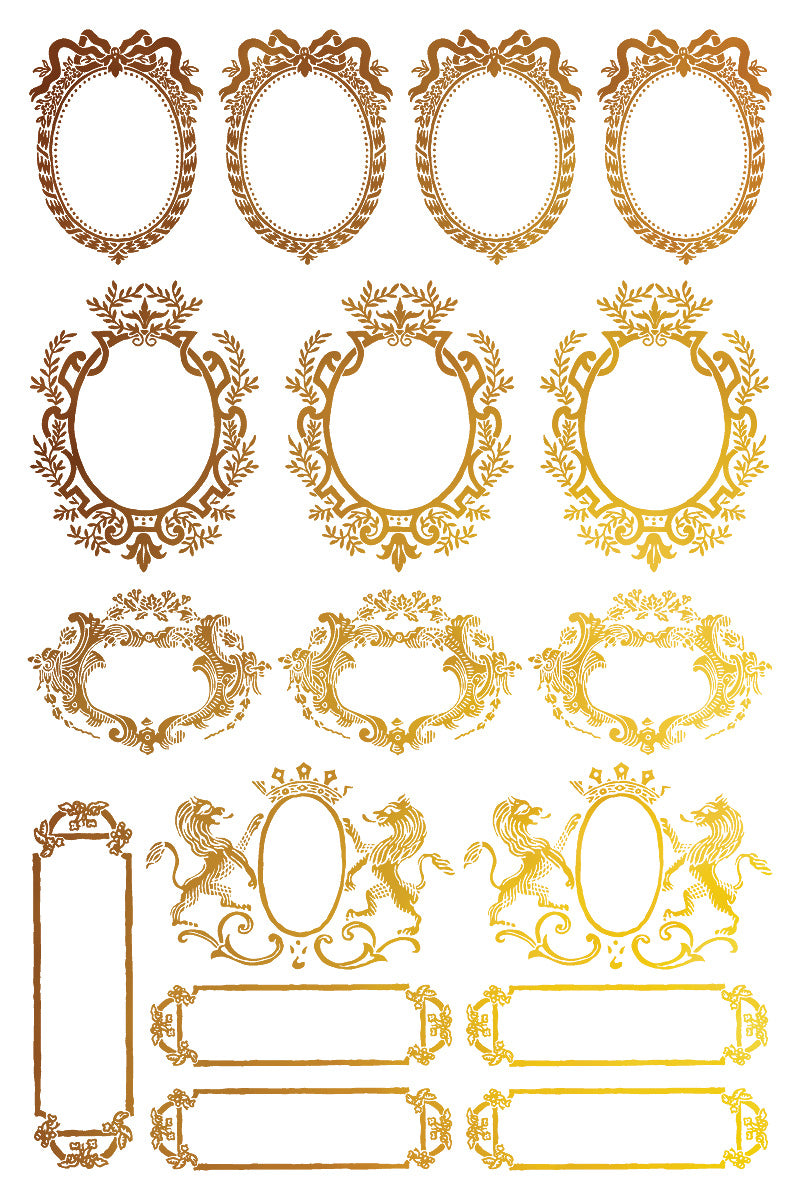 Iron Orchid Designs - Petits Ornements - Furniture Gilded Transfer Pad ***More stock on the way***