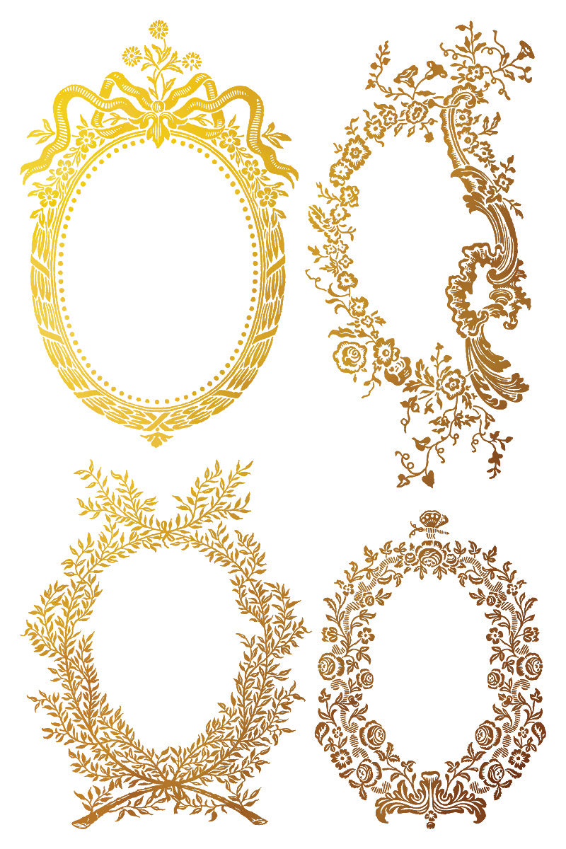 Iron Orchid Designs - Petits Ornements - Furniture Gilded Transfer Pad ***More stock on the way***