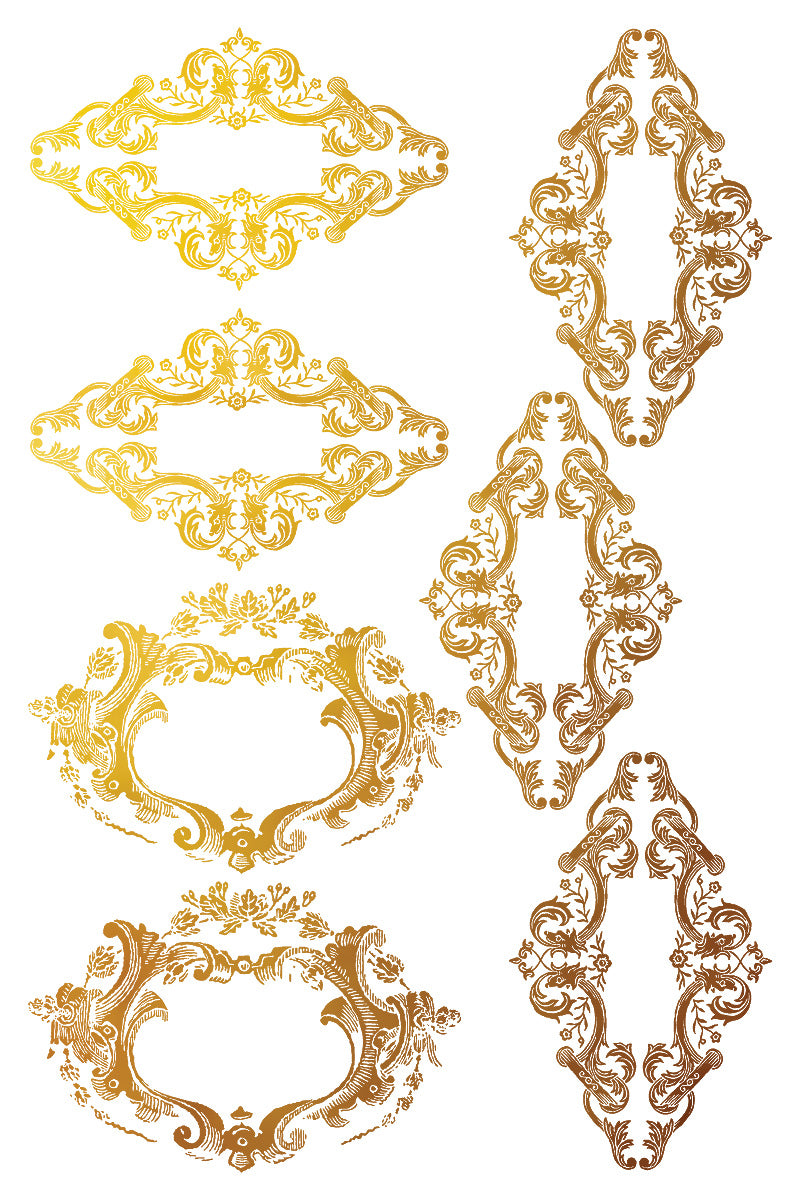 Iron Orchid Designs - Petits Ornements - Furniture Gilded Transfer Pad ***More stock on the way***