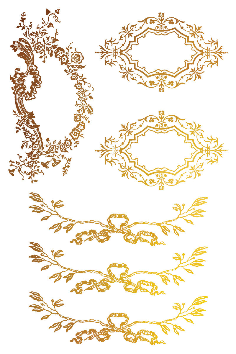 Iron Orchid Designs - Petits Ornements - Furniture Gilded Transfer Pad ***More stock on the way***