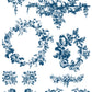 Iron Orchid Designs - Delft Traditions Azure - Paint Inlay