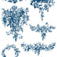 Iron Orchid Designs - Delft Traditions Azure - Paint Inlay