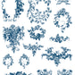 Iron Orchid Designs - Delft Traditions Azure - Paint Inlay