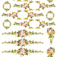 Iron Orchid Designs - Petite Fleur Pink - Paint Inlay