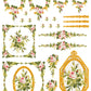 Iron Orchid Designs - Petite Fleur Pink - Paint Inlay