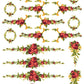 Iron Orchid Designs - Petite Fleur Red - Paint Inlay