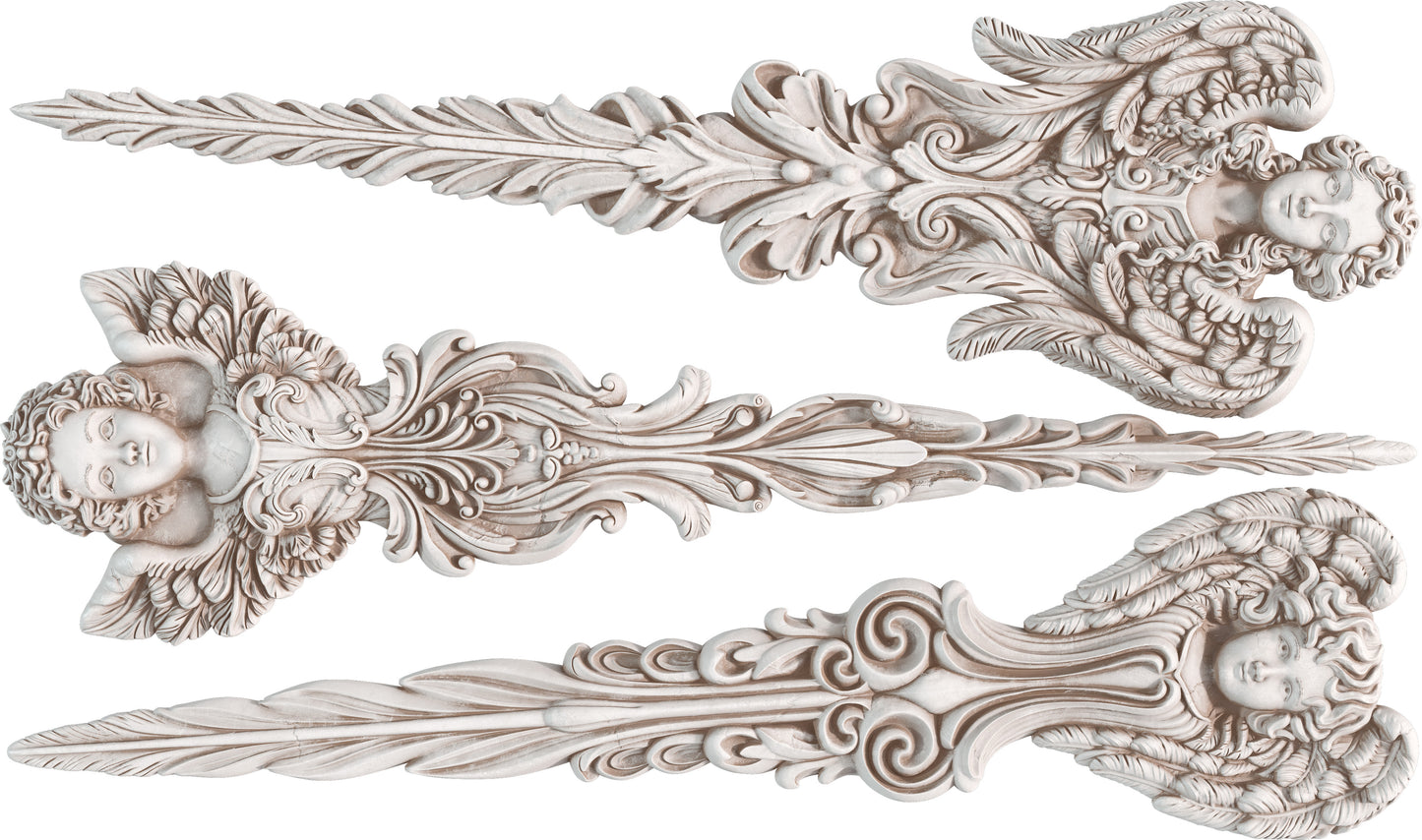 Iron Orchid Designs - Mould - Angelic Tapers  **Limited Edition** BACK IN STOCK SOON