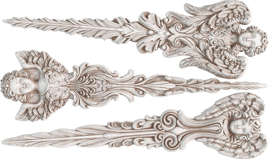 Iron Orchid Designs - Mould - Angelic Tapers  **Limited Edition**