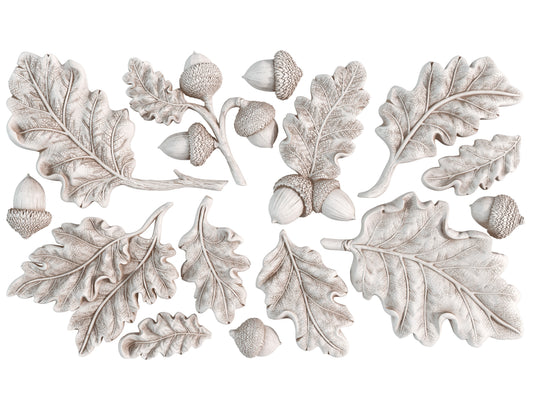 Iron Orchid Designs - Mould - Oak Leaves & Acorns