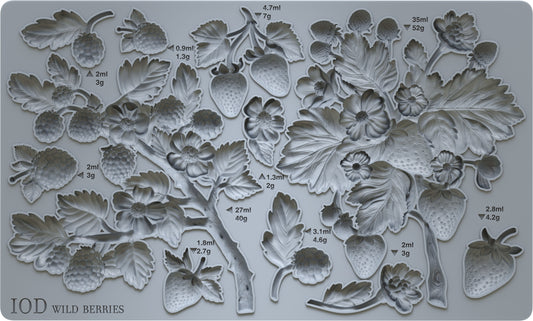 Iron Orchid Designs - Mould - Wild Berries