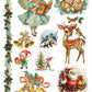 Iron Orchid Designs - Kitschy Christmas - Furniture Decor Transfer Pad ***Limited Edition***