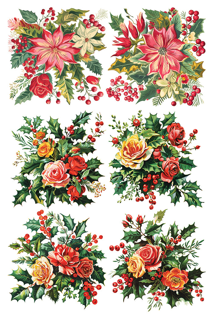 Iron Orchid Designs - Kitschy Christmas - Furniture Decor Transfer Pad ***Limited Edition***