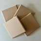 Set of Four MDF Square Coasters Craft Blanks - 10cm