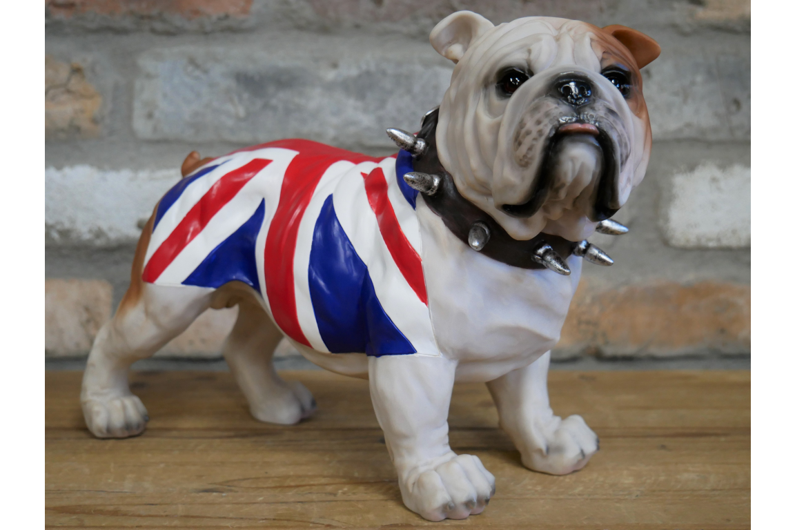 Standing British Bulldog