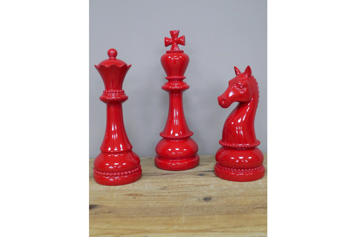 Set Of 3 Chess Pieces