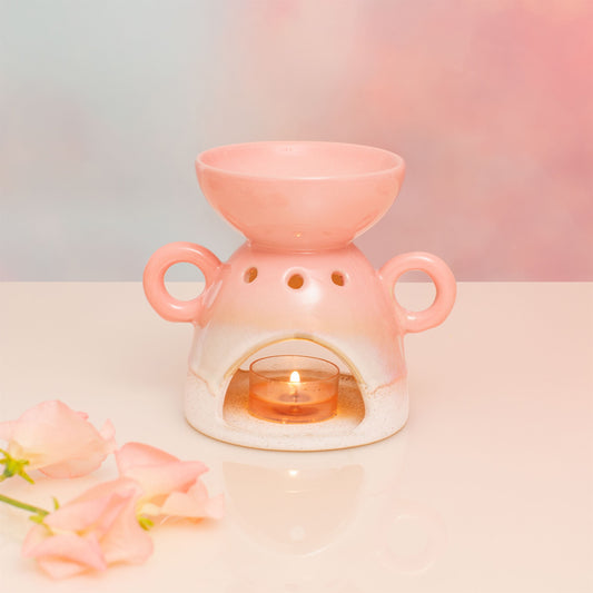 Mojave Pink Glazed Oil Burner