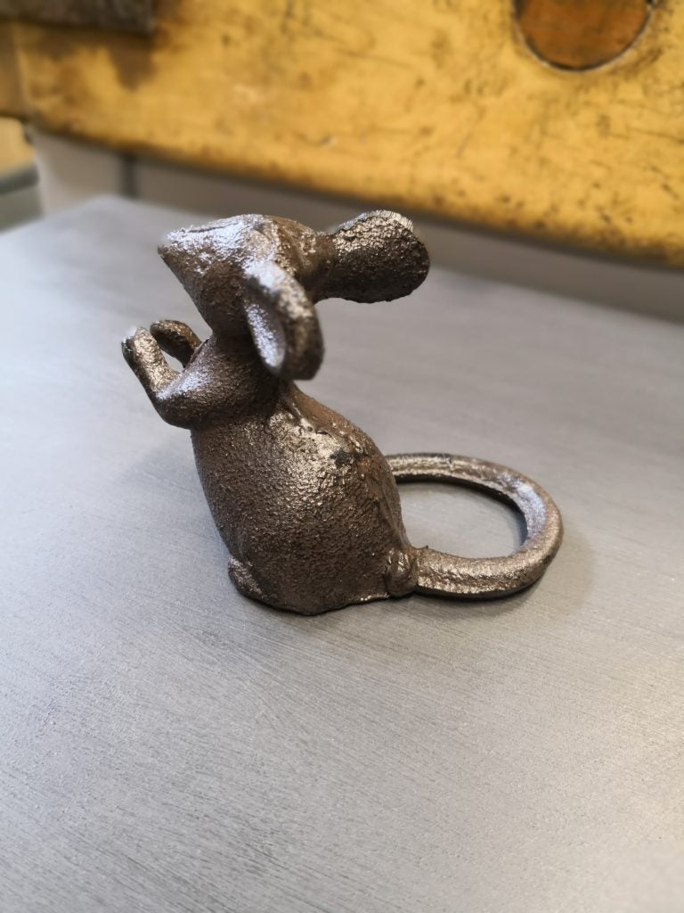 Mouse Ornament - cast iron