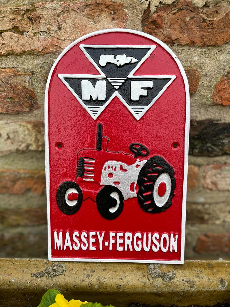 Massey Ferguson - Cast Iron Sign