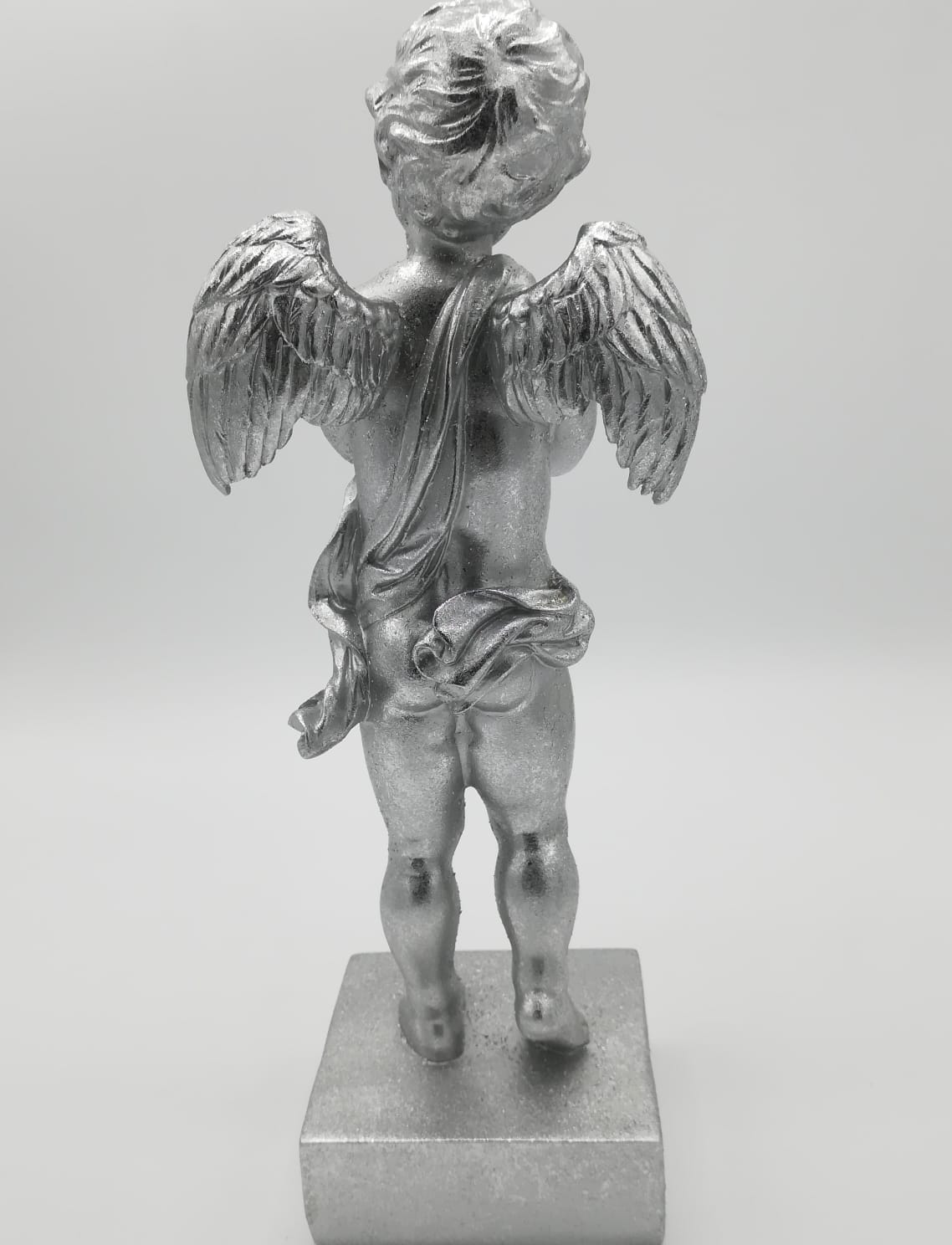 Silver Cherub Figure - Too Cool