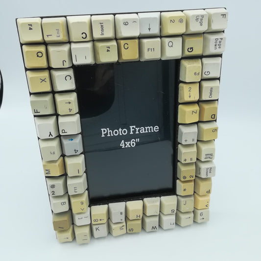 Classic Computer Keyboard 4"x6" Photo Frame