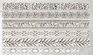 White clay castings from Iron Orchid Designs Trimmings One decorative trims Mould